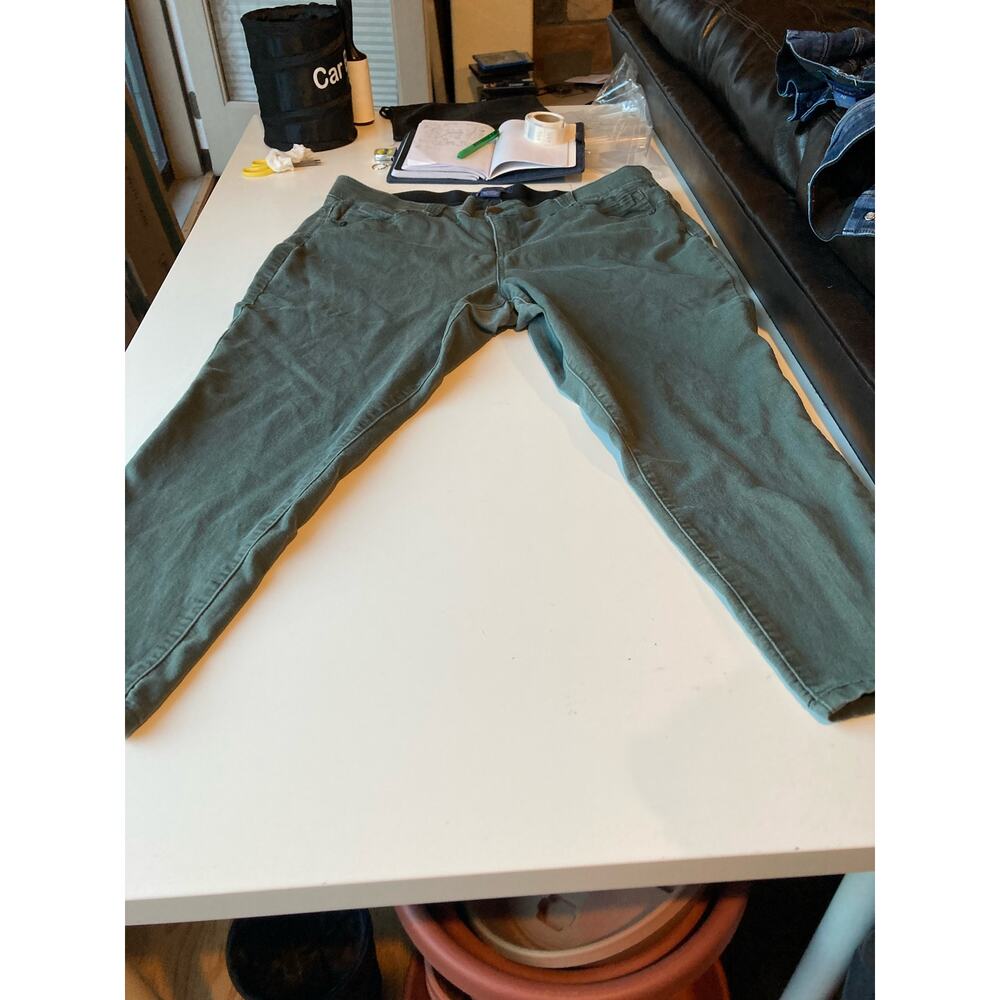 Democracy “ab”solution women’s green skinny jeans size 20w